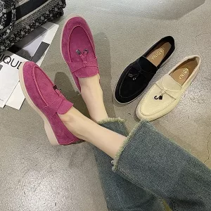 loafers, γυναικεία loafers, suede loafers, casual loafers