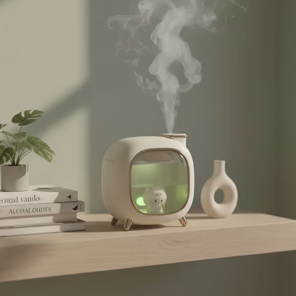 humidifier, essential oil diffuser, aroma diffuser, air humidifier, night light humidifier