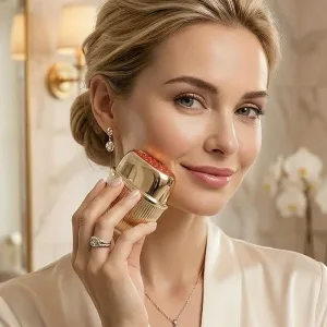 facial massager, ems massager, vibrating facial massager, face lifting massage, face lifting device, skin tightening device