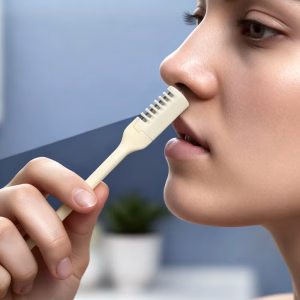 nasal hair remover, nose hair trimmer for men, manual nose hair trimmer, nose hair removal