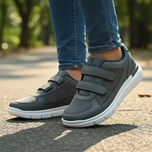 wide fit sneakers, mesh sneakers, slip-on diabetic shoes, wide toebox shoes, orthopaedic sneakers,
