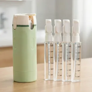 4 in 1 travel bottle set, 4 in 1 bottle dispenser