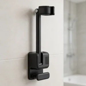 hair dryer holder shelf