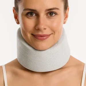 neck brace, cervical collar, neck support, neck support brace, foam neck brace, adjustable neck brace